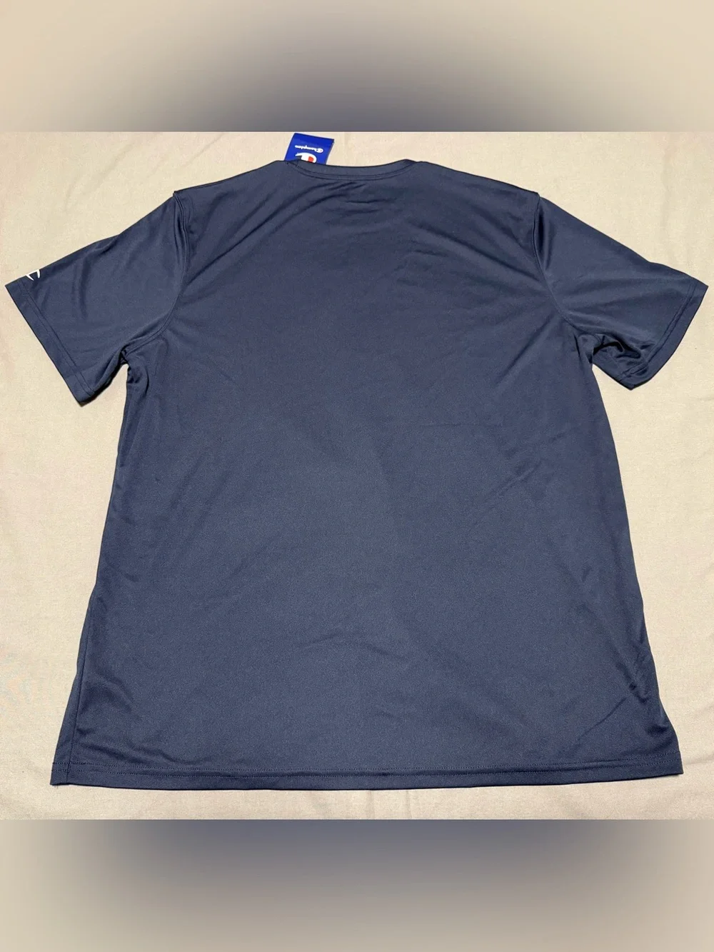 Champion Brand Villanova Wildcats NWT Men's Large Stretch T-Shirt blue